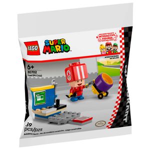 LEGO - Super Mario Kart - Toad (Pit Crew) Building Toy 30702 Product Image
