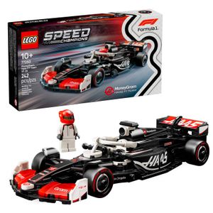LEGO - Speed Champions MoneyGram Haas F1 Team VF-24 Race Car Building Set 77250 Product Image