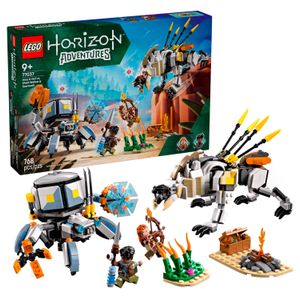 LEGO - Horizon Adventures Aloy & Varl vs. Shell-Walker & Sawtooth Toy 77037 Product Image