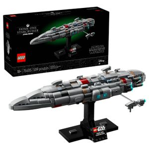 LEGO - Star Wars Home One Starcruiser Buildable Spaceship Toy Model Kit 75405 Product Image