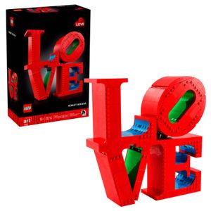 LEGO - Art LOVE Collectible Building Set, Home Décor and Couples Gift Idea 31214 Product Image
