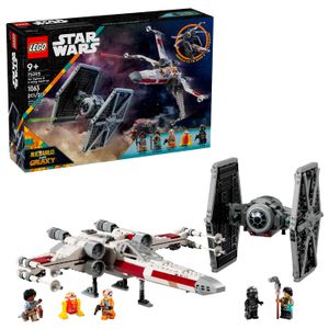 LEGO - Star Wars TIE Fighter & X-Wing Mash-up Building Set for Kids 75393 - Multi Product Image