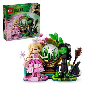 LEGO - Wicked Elphaba & Glinda Figures Fantasy Playset, Kids Witch Toys 75682 Product Image