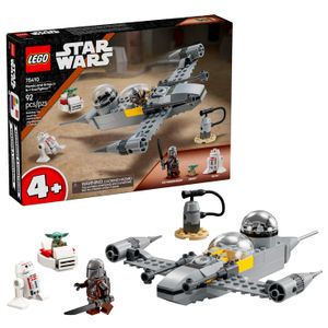 LEGO - Star Wars: The Mandalorian Mando and Grogu's N-1 Starfighter Building Toy 75410 Product Image