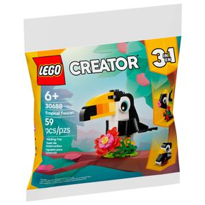 LEGO - Creator 3 in 1 Tropical Toucan Building Set 30688 Product Image
