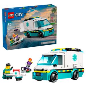LEGO - City Emergency Ambulance Building Toy 60451 Product Image
