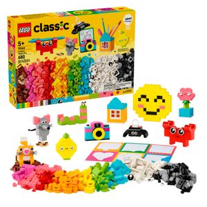 LEGO - Classic Creative Happy Box Building Toy Set 11042 Product Image