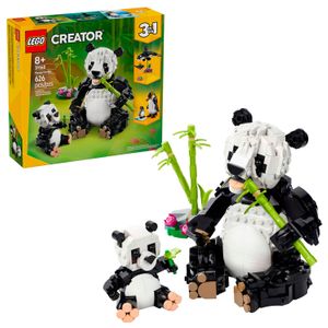 LEGO - Creator 3 in 1 Wild Animals Panda Family Building Toy 31165 Product Image