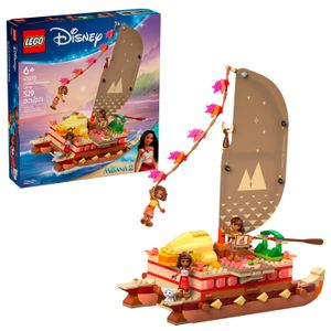 LEGO - Disney Moana’s Adventure Canoe Fantasy Toy Boat Building Set 43270 Product Image