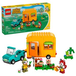LEGO - Animal Crossing Leif's Caravan & Garden Shop Building Toy 77054 Product Image