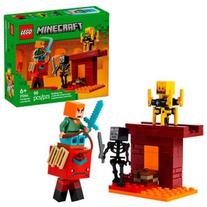 LEGO - Minecraft The Nether Lava Battle Building Toy 21266 Product Image