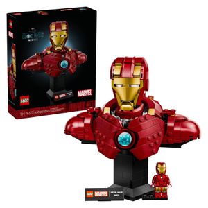 LEGO - Marvel Iron Man MK4 Bust Building Kit for Adults 76327 Product Image