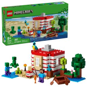 LEGO - Minecraft The TNT Jungle House Building Set 21275 Product Image