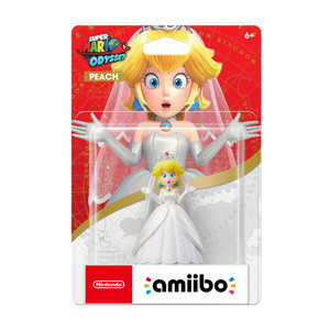 Nintendo - amiibo Peach - (Wedding Outfit) - Super Mario Odyssey Series - Multi Product Image