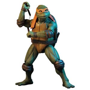 NECA - Teenage Mutant Ninja Turtles  1/4 Scale Action Figure - Michelangelo (1990 Movie) Product Image