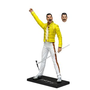 NECA - Freddie Mercury - 7" Scale Action Figure - Yellow Jacket Product Image