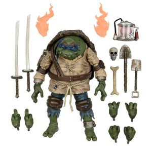 NECA - Universal Monsters/Teenage Mutant Ninja Turtles 7" Scale Action Figure - Leonardo as The Hunchback Product Image