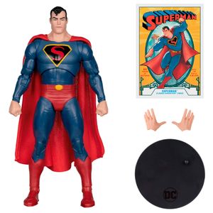 McFarlane Toys - DC Multiverse Superman (Classic Animation 1940) 7" Action Figure Product Image