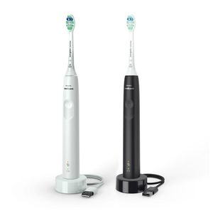 Sonicare For Two 4100 Power Toothbrushes Black/White Product Image