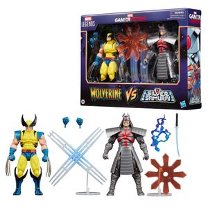 Marvel - Legends Series Gamerverse Wolverine vs Marvel's Silver Samurai 6-Inch Action Figures Product Image
