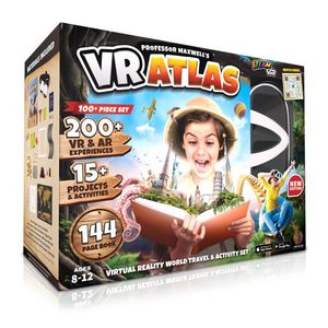 Professor Maxwell Virtual Reality Atlas World Travel Activity Kit Ages 8+ Years Product Image