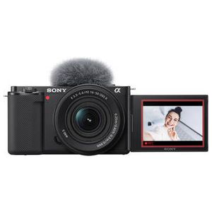 Sony ZV-E10 Mirrorless Camera with 16-50mm f/35-56 Product Image