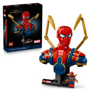 LEGO - Marvel Iron Spider-Man Bust Building Kit for Adults 76326 Product Image
