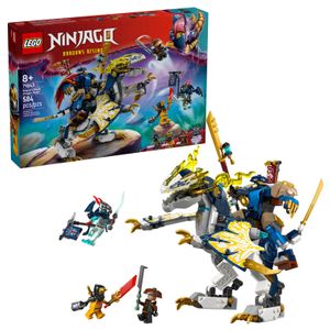 LEGO - NINJAGO Rogue’s Mech Dragon Rider Kids Toy 71843 Product Image