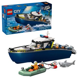 LEGO - City Police Boat Chase Building Toy 60456 Product Image