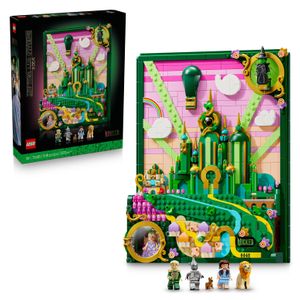 LEGO - Wicked Emerald City Wall Art for Adults 75685 Product Image