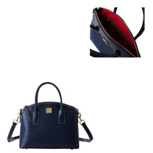 Saffiano Domed Satchel Product Image