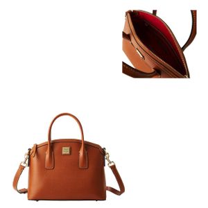 Saffiano Domed Satchel Product Image