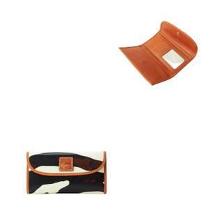 Zebra Leather Continental Clutch Product Image