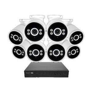 AdvancedX 4K NVR Security System - 1TB w/ 8 Spotlight Bullet IP Cameras Product Image