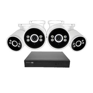 AdvancedX 4K NVR Security System - 1TB w/ 4 Spotlight Bullet IP Cameras Product Image