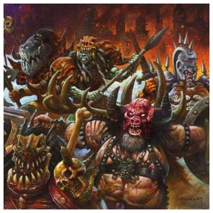 GWAR: GWAR - The New Dark Ages (BLACK/GOLD MARBLE VINYL)   - VINYL LP Product Image