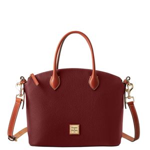Pebble Grain Domed Satchel Product Image