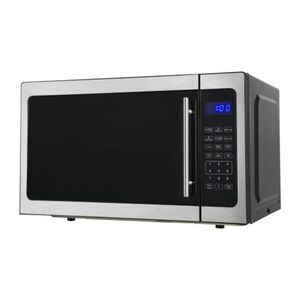 1.5 Cubic Foot 1000W Microwave Oven Stainless Steel Product Image