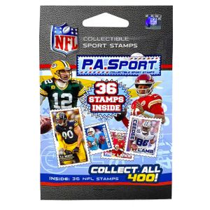 P.A. Sport - Collectible Sport Stamps NFL 36-Count Stamp Pack Product Image