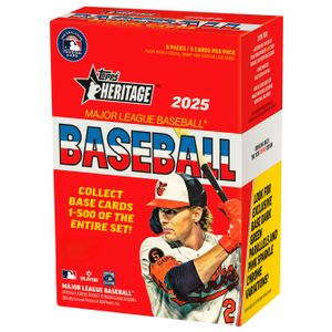 2025 Topps Heritage Baseball Blaster Box Product Image