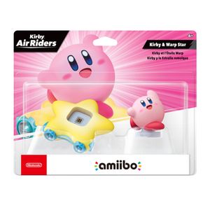 Nintendo - amiibo™ - Kirby & Warp Star - Kirby™ Air Riders Series - Multi Product Image