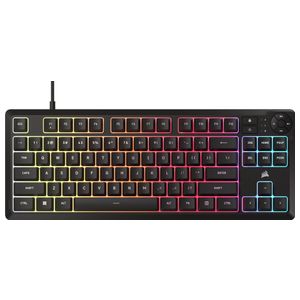 CORSAIR - K55 TKL Gaming Keyboard with RGB Backlighting - Black Product Image