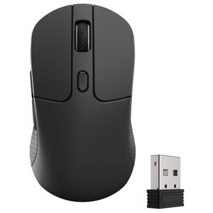 Keychron - M3 Wireless Bluetooth Laser Gaming Mouse with 8K Polling Rate - Wired - Black Product Image