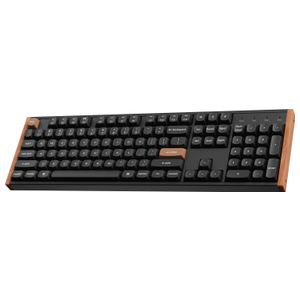 Keychron - K10 HE 100% Custom Hall Effect Mechanical Gaming Keyboard with Programmable QMK Launcher Software - Black Product Image