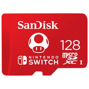 SanDisk - 128GB microSDXC UHS-I Memory Card for Nintendo Switch 1 Product Image