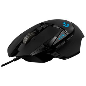 Logitech - G502 HERO Wired Optical Gaming Mouse with RGB Lighting - Wired - Black Product Image