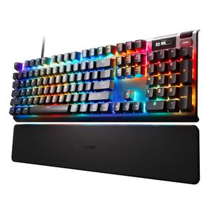 SteelSeries - Apex Pro V2 Full Size Wired Mechanical OmniPoint Adjustable HyperMagnetic Gaming Keyboard with Rapid Tap - Black Product Image