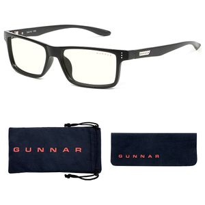 GUNNAR - Vertex Computer Glasses with Blue Light Reduction , Clear Lenses - Onyx Product Image