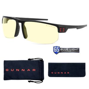 GUNNAR - Torpedo Computer Glasses with Blue Light Reduction , Amber Lenses - Onyx Product Image