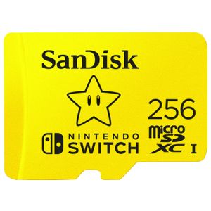 SanDisk - 256GB microSDXC UHS-I Memory Card for Nintendo Switch 1 Product Image